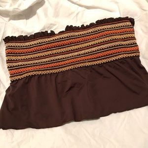 Surfside - Brown Band Tankini